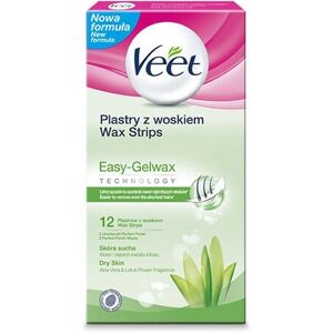 Veet Easy-Gelwax Trockenhaut Wachs Streifen - Haarentfernungs Streifen Veet Easy-Gelwax Trockenhaut Wachs Streifen - Haarentfernungs Streifen
