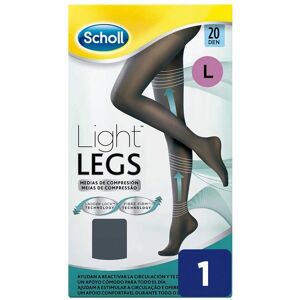 Meia de Compressão Dr. Scholl Light Legs - 20DEN - Preta - L Meia de Compressão Dr. Scholl Light Legs - 20DEN - Preta - L