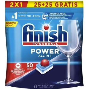 Finish Powerball Pack de 2 bolsas - 50 pastillas Finish Powerball Pack de 2 bolsas - 50 pastillas