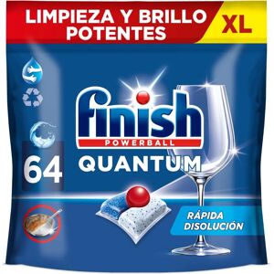 Finish Quantum Pastillas para lavavajillas - 92 unidades Finish Quantum Pastillas para lavavajillas - 92 unidades