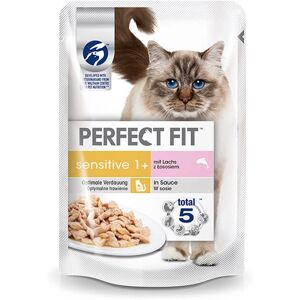 Perfect Fit - Saumon et poulet pour chats sensibles - 85 g - Publicité Perfect Fit - Saumon et poulet pour chats sensibles - 85 g - Publicité