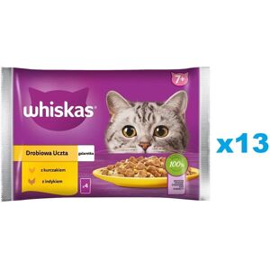 Whiskas Senior Festin de Volaille en Gelée - Nourriture Humide - Publicité Whiskas Senior Festin de Volaille en Gelée - Nourriture Humide - Publicité
