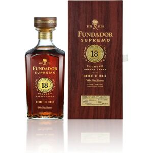 Cognac Fundador Supremo 18 Ans en Fûts de Jerez - Cognac - Publicité Cognac Fundador Supremo 18 Ans en Fûts de Jerez - Cognac - Publicité