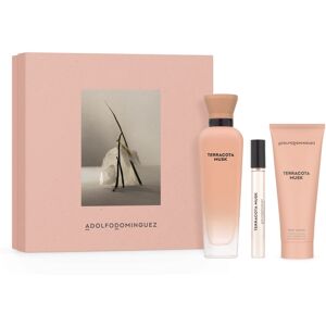 Adolfo Dominguez AD Terracota Musk Eau De Parfum Spray 120ml Set 3 Piezas Adolfo Dominguez AD Terracota Musk Eau De Parfum Spray 120ml Set 3 Piezas