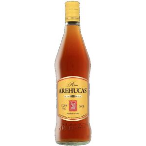 Arehucas Carta Oro Rhum Doré - 0,7L - Espagne - Publicité Arehucas Carta Oro Rhum Doré - 0,7L - Espagne - Publicité