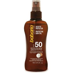Babaria Baby Sonnenöl SPF50 - Sonnenöl Babaria Baby Sonnenöl SPF50 - Sonnenöl