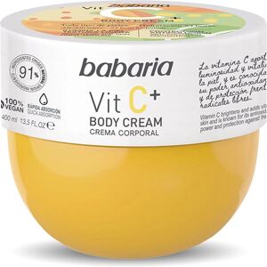 Babaria Crema Corporal Vitamina C - Para Todo Tipo De Piel 400ml Babaria Crema Corporal Vitamina C - Para Todo Tipo De Piel 400ml