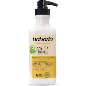 Babaria Vitamin C Body Milk - 500ml Vegan Hydrating Lotion Babaria Vitamin C Body Milk - 500ml Vegan Hydrating Lotion