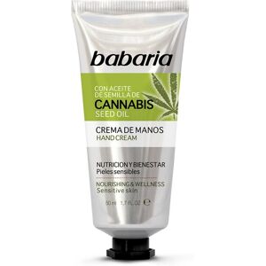 Babaria - Cannabis Hand Cream - 50 ml - Unisex - Crème pour les mains - Publicité Babaria - Cannabis Hand Cream - 50 ml - Unisex - Crème pour les mains - Publicité