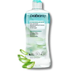 Água micelar de Aloe Vera Babaria - Removedor de maquiagem bifásico Água micelar de Aloe Vera Babaria - Removedor de maquiagem bifásico