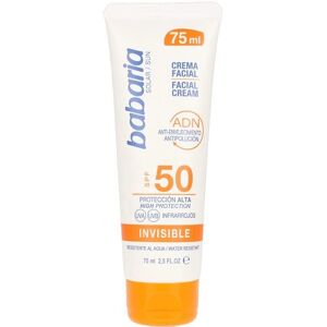 Babaria Model SPF 50 Facial Sun Cream - Sun Block Babaria Model SPF 50 Facial Sun Cream - Sun Block