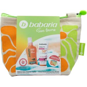 Kit de protection solaire Babaria SPF50+ Aloe Vera Effet Glace - Publicité Kit de protection solaire Babaria SPF50+ Aloe Vera Effet Glace - Publicité