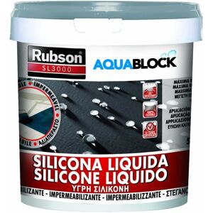 Sigillante impermeabile grigio Rubson Aquablock - Sigillante di impermeabilizzazione Sigillante impermeabile grigio Rubson Aquablock - Sigillante di impermeabilizzazione