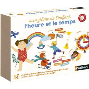 Giocattolo educativo Nathan - Set di scatole tempo - Gioco per bambini Giocattolo educativo Nathan - Set di scatole tempo - Gioco per bambini