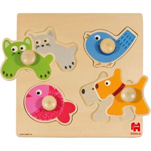 Goula 53116 Puzzle - 4 Formas de Animais para Crianças Goula 53116 Puzzle - 4 Formas de Animais para Crianças