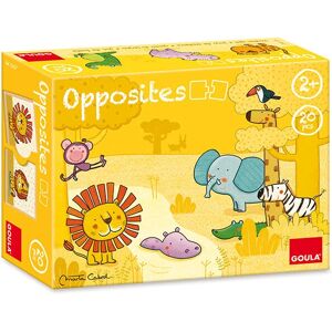 Goula 53437 Puzzle - Animaux Opposés Jeu Éducatif Goula 53437 Puzzle - Animaux Opposés Jeu Éducatif