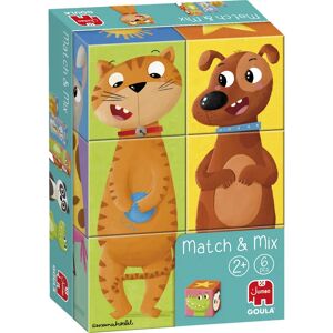 Goula 53468 Puzzle en Bois pour Animaux - 6 Cubes pour Enfants - Publicité Goula 53468 Puzzle en Bois pour Animaux - 6 Cubes pour Enfants - Publicité