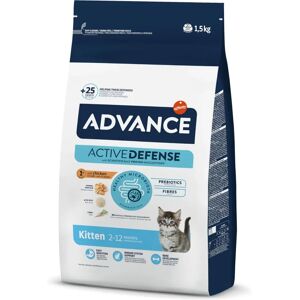 Advance Kitten Poulet Riz Croquettes 1,5kg - Nourriture pour chats Advance Kitten Poulet Riz Croquettes 1,5kg - Nourriture pour chats