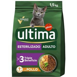 Ultima Nourriture Chat Stérilisé Poulet et Légumes 1,5kg - Publicité Ultima Nourriture Chat Stérilisé Poulet et Légumes 1,5kg - Publicité
