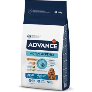 Nourriture pour chiens adultes moyens Advance - Poulet Riz 14kg - Publicité Nourriture pour chiens adultes moyens Advance - Poulet Riz 14kg - Publicité