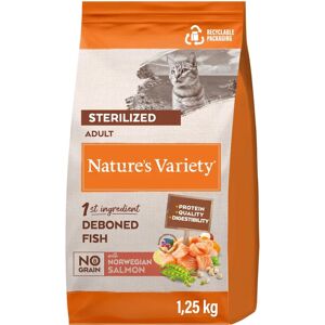 Comida seca para gatos con salmón noruego - 1.25kg Comida seca para gatos con salmón noruego - 1.25kg