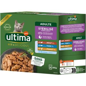 Ultima Sterilized Mix II - Comida húmeda para gatos esterilizados Ultima Sterilized Mix II - Comida húmeda para gatos esterilizados