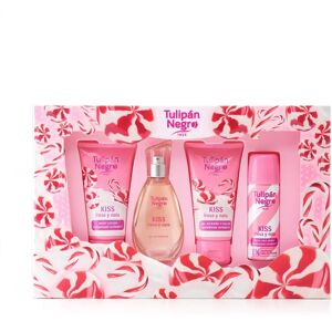 Tulipán Negro Tulipa Kiss - Coffret Parfum - 250ml - Publicité Tulipán Negro Tulipa Kiss - Coffret Parfum - 250ml - Publicité