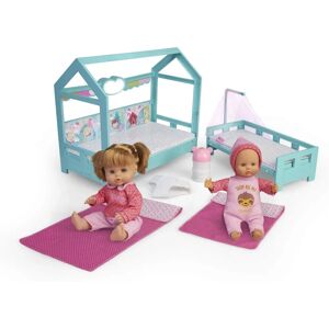 Famosa Nenuco Petites Sœurs au Lit Ensemble - Publicité Famosa Nenuco Petites Sœurs au Lit Ensemble - Publicité