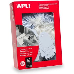 Apli Modell 381 Weiße Hängende Etiketten - Label Apli Modell 381 Weiße Hängende Etiketten - Label