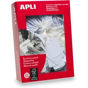 APLI 00383 White Non-Adhesive Labels - 1000 pcs APLI 00383 White Non-Adhesive Labels - 1000 pcs