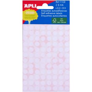 APLI Mini Rode Ø8 Label Pack van 10 APLI Mini Rode Ø8 Label Pack van 10
