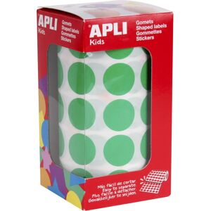Apli Kindermotive - 20mm Grüne Runde - Lern- & Sicherheitsstickers Apli Kindermotive - 20mm Grüne Runde - Lern- & Sicherheitsstickers
