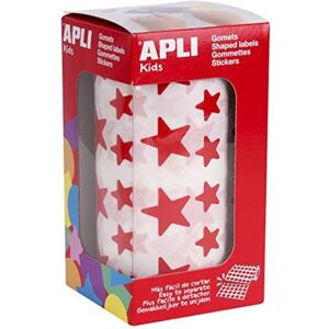 Apli Star Stickers 12.5/19.5mm - 2360 pcs - Skill Development Apli Star Stickers 12.5/19.5mm - 2360 pcs - Skill Development
