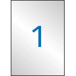 APLI LCA10071 Wetterfeste Silberaufkleber - Etiketten APLI LCA10071 Wetterfeste Silberaufkleber - Etiketten