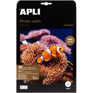 Apli Fotopapier Satin A4 240g - Fotopapier Apli Fotopapier Satin A4 240g - Fotopapier