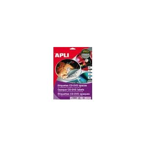 APLI Model 10601 Circular White Label - Label APLI Model 10601 Circular White Label - Label