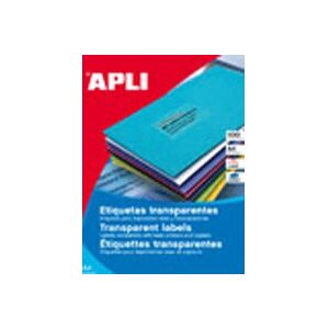 APLI 11918 Weatherproof Polyester Labels - 2400 pcs APLI 11918 Weatherproof Polyester Labels - 2400 pcs