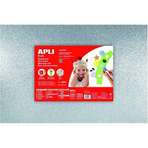 Feuilles de Mousse à Paillettes Argentées - Pack de 3 - 600x400mm Feuilles de Mousse à Paillettes Argentées - Pack de 3 - 600x400mm