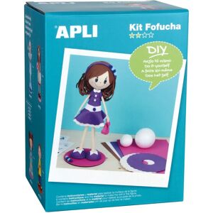 Kit Créatif Apli Kids - Poupée Fofucha - Mousse colorée Kit Créatif Apli Kids - Poupée Fofucha - Mousse colorée