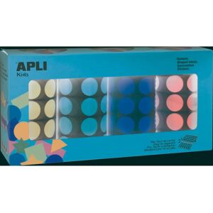 Apli Gelb Blau Rot Grün Kreise Rolle - Aufkleber Apli Gelb Blau Rot Grün Kreise Rolle - Aufkleber