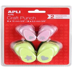 Apli 4 Units Yellow - Rock drill - Suitable for paper and cardboard up to 220 g/m² Apli 4 Units Yellow - Rock drill - Suitable for paper and cardboard up to 220 g/m²