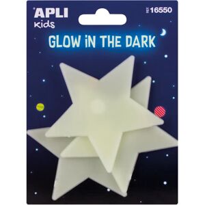 APLI Kids 16550 Witte Glow-in-the-dark Decoratieve Stickers - Decoratieve stickers APLI Kids 16550 Witte Glow-in-the-dark Decoratieve Stickers - Decoratieve stickers