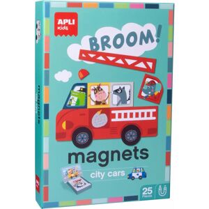 Apli 16863 Zestaw Magnetycznych Zabawek - Edukacyjne Pojazdy Apli 16863 Zestaw Magnetycznych Zabawek - Edukacyjne Pojazdy