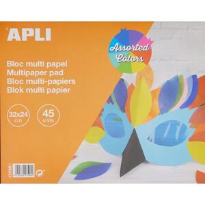 Apli Agipa - Paper Block Assorted 45 Sheets - Paper Block Apli Agipa - Paper Block Assorted 45 Sheets - Paper Block