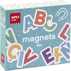 Ensemble de lettres magnétiques en bois Apli Kids - 40 pièces pour apprendre - Publicité Ensemble de lettres magnétiques en bois Apli Kids - 40 pièces pour apprendre - Publicité