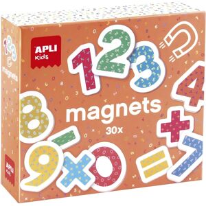 Apli Kids Houten Nummer Magneten - Educatief Speelgoed voor 3+ Apli Kids Houten Nummer Magneten - Educatief Speelgoed voor 3+