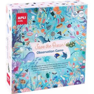 Apli Kids Observatiespel - Save the Ocean - 40x40cm Apli Kids Observatiespel - Save the Ocean - 40x40cm