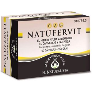 El Natural NaturalFervit 60 Capsules - Dietary Supplement El Natural NaturalFervit 60 Capsules - Dietary Supplement