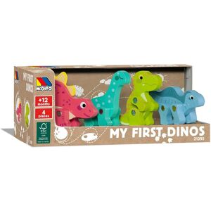Figurki dinozaurów Molto - Zestaw 4 sztuk Figurki dinozaurów Molto - Zestaw 4 sztuk