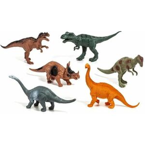 Moltó Dinosauriefigurer Sett - 6 Plastleker for Barn Moltó Dinosauriefigurer Sett - 6 Plastleker for Barn